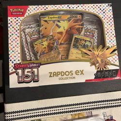 151 Zapdos ex , never opened