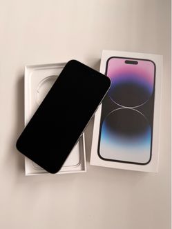 iPhone 14 Pro Max 128GB Deep Purple. Unlocked