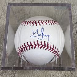 Kenny Lofton Autographed Baseball With COA 