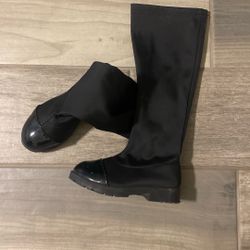 New Knee High Girls Boots Sz 10