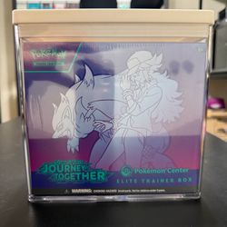 Journey Together Pokemon Center ETB Elite Trainer Box Sealed w/ Brightroom Case