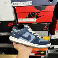 Nike SB Dunk Low Why So Sad size 6M 7.5W USED But Clean