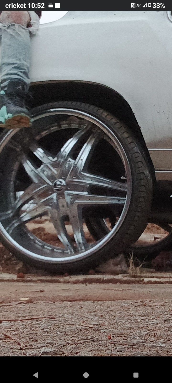 26 Inch Diablos Five Lug Pattern Fits On Chevys
