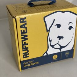 Ruffwear Grip Trex Dog Boot Pairs Rugged Resilient Vibram Outsole 4 boots Black