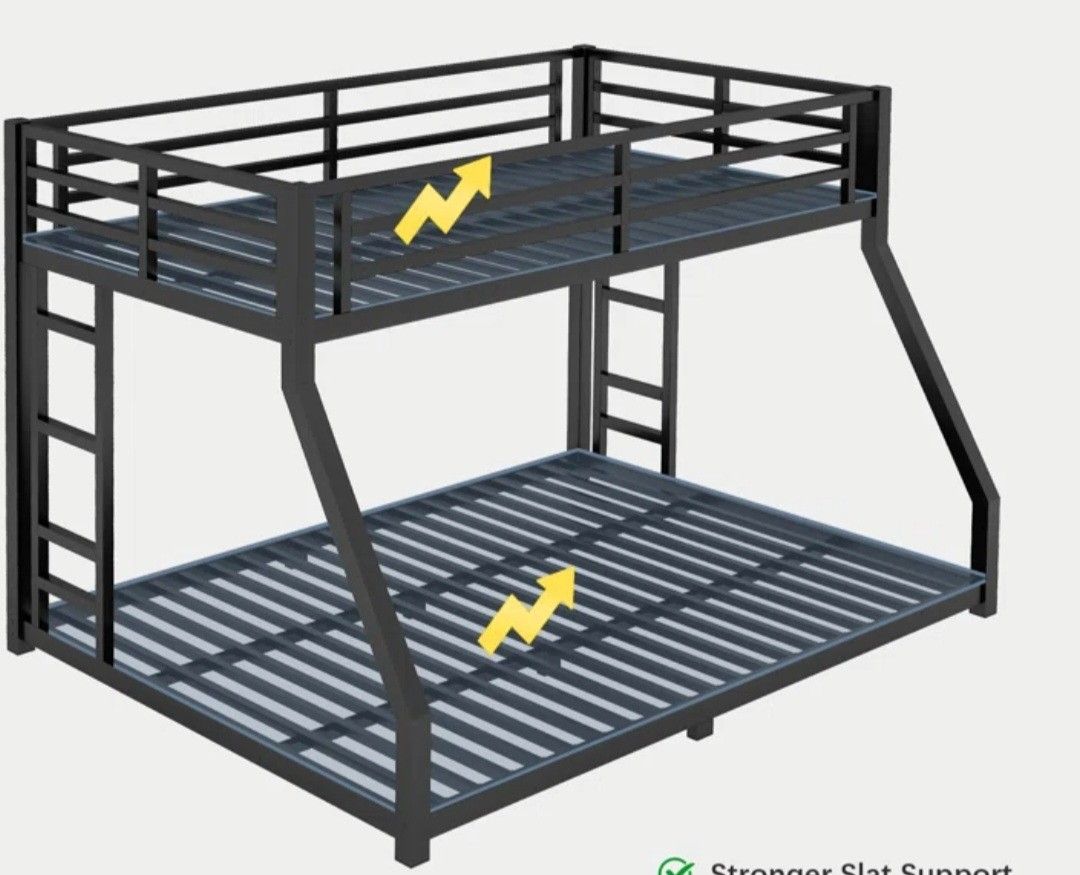 Full On Full Bunk Beds With Mattress