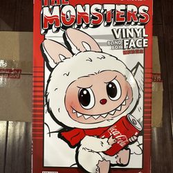 The Monsters Coca-Cola Vinyl Face Labubu Authentic Sealed Box Happy Factor And Surprise Shake