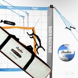 Volleyball Set - Complete Outdoor Game Set (New in Box)