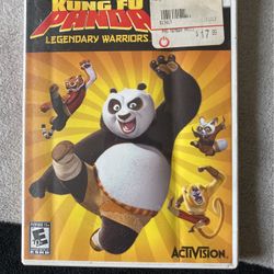 King Fu Panda Legendary Warriors Wii Game