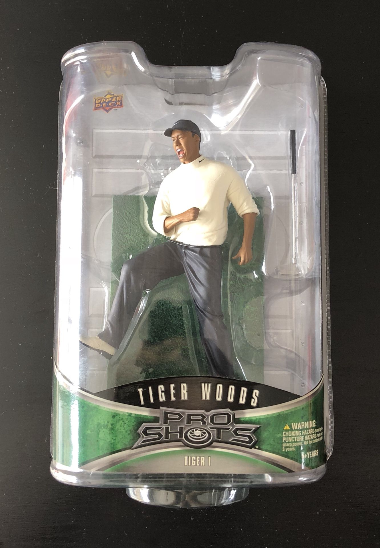 2008 Upper Deck Pro Shots Tiger Woods Collectible action figure Series 1 Tiger 1 PGA golf