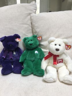 Ty Large Plush Beanies - New With Tags