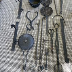 Antique Hand Forged  Primitive Items - $225 for  all