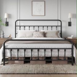 New California king size bed frame
