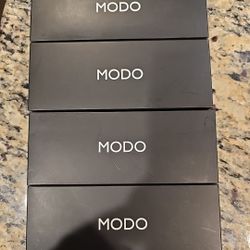 Modo Black Eyeglass Glasses Sunglasses Hard Case Brand New With Cleaning Cloth
