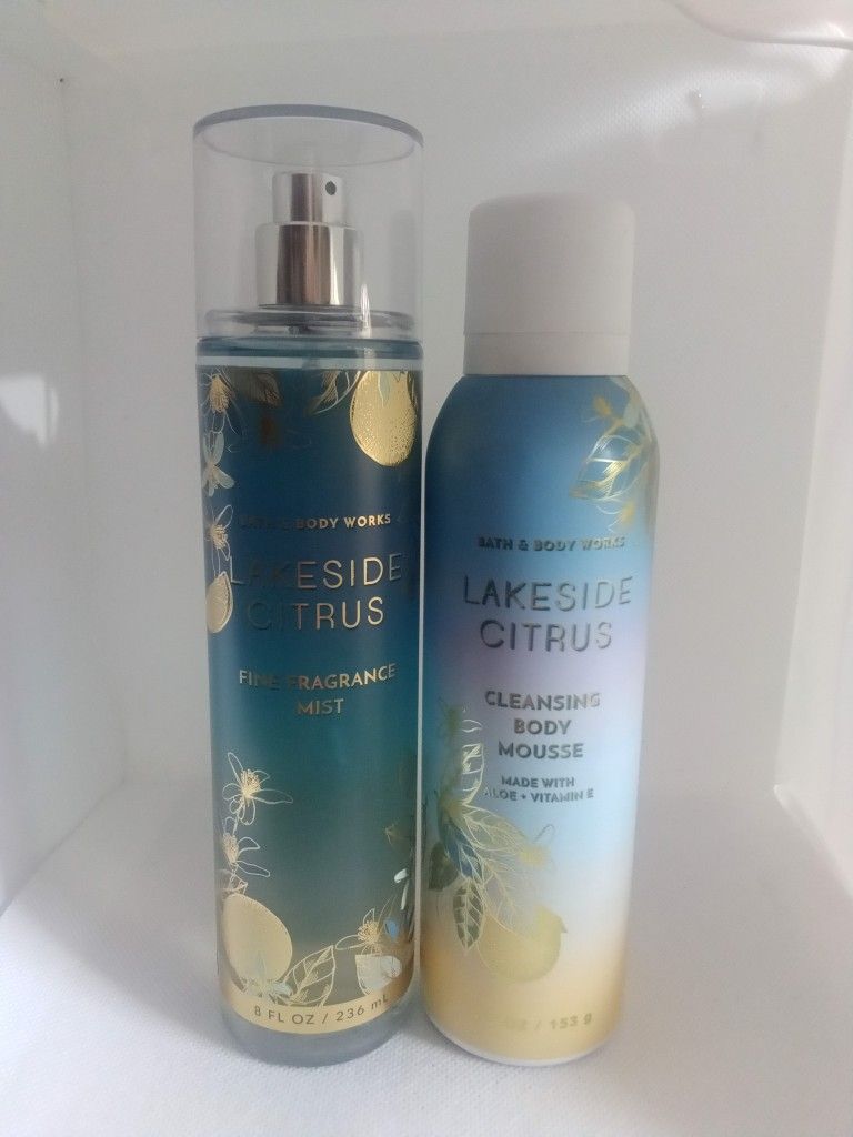 Bath And Body Works Lakeside Citrus Set 