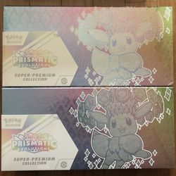 Pokémon TCG Prismatic Evolutions Super-Premium Collection x2