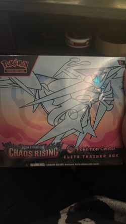 Chaos rising pokemon center elite trainer box
