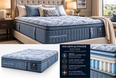 Stearns & Foster Estate Firm Queen — Sacramento