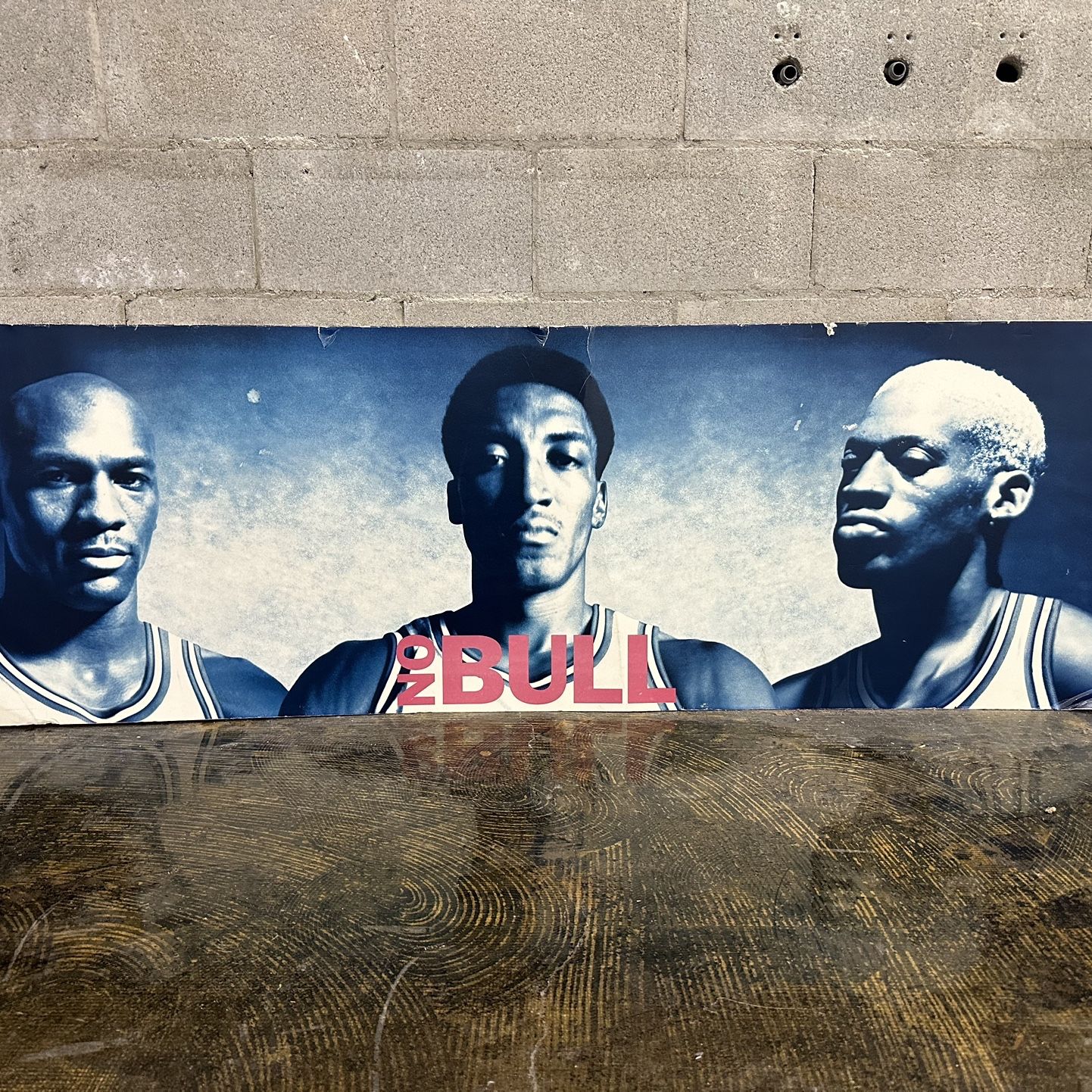 1996 Chicago Bulls No Bull Nike Vintage Poster for Sale in Kenosha
