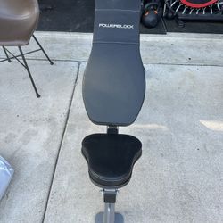 Power block Adjustable Weight Bench