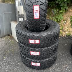 Four Mud Tires For Sale. COOPER DISCOVER 265/75/16