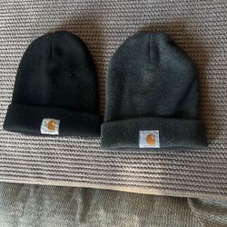 2x carhartt beanies 