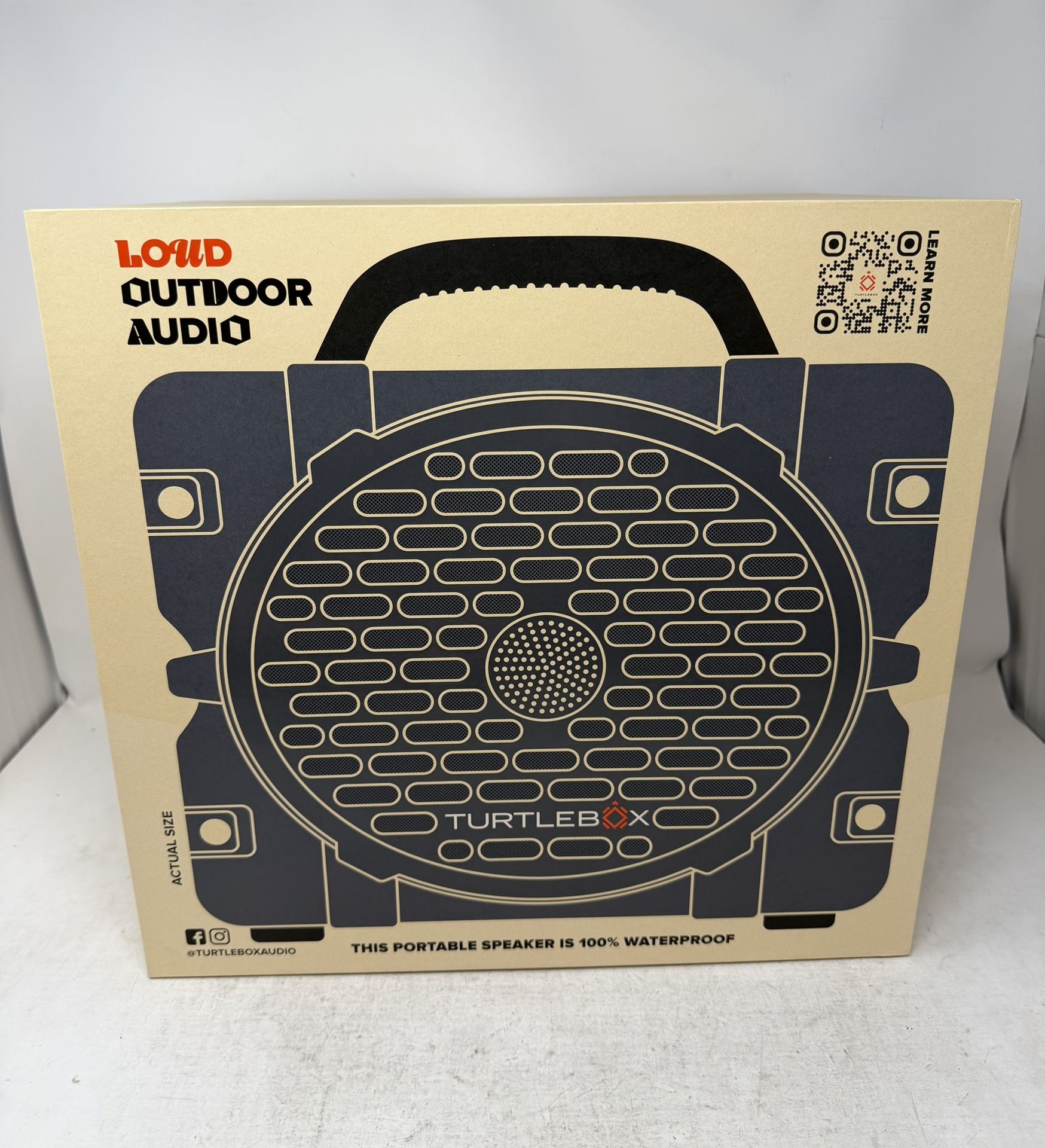 Turtlebox Grande Outdoor Speaker – Sealed