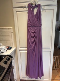 Davids’s Bridal ling dress Size 0 purple