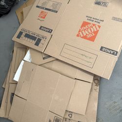 17 Large, Medium and small boxes