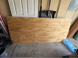 Wooden bars and sheet