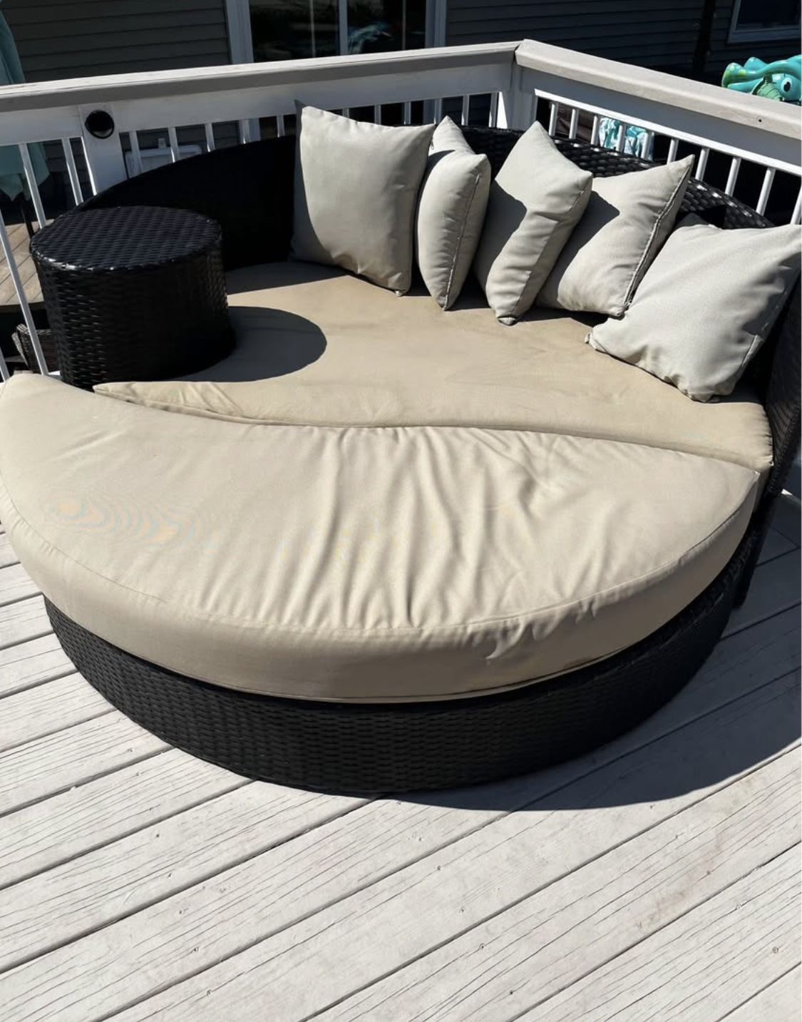 2 Piece Outdoor Lounger