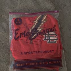 Red Eric Emanuel Shorts