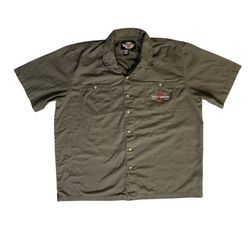 Harley Davidson button up shirt