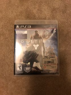 Ps3 Destiny