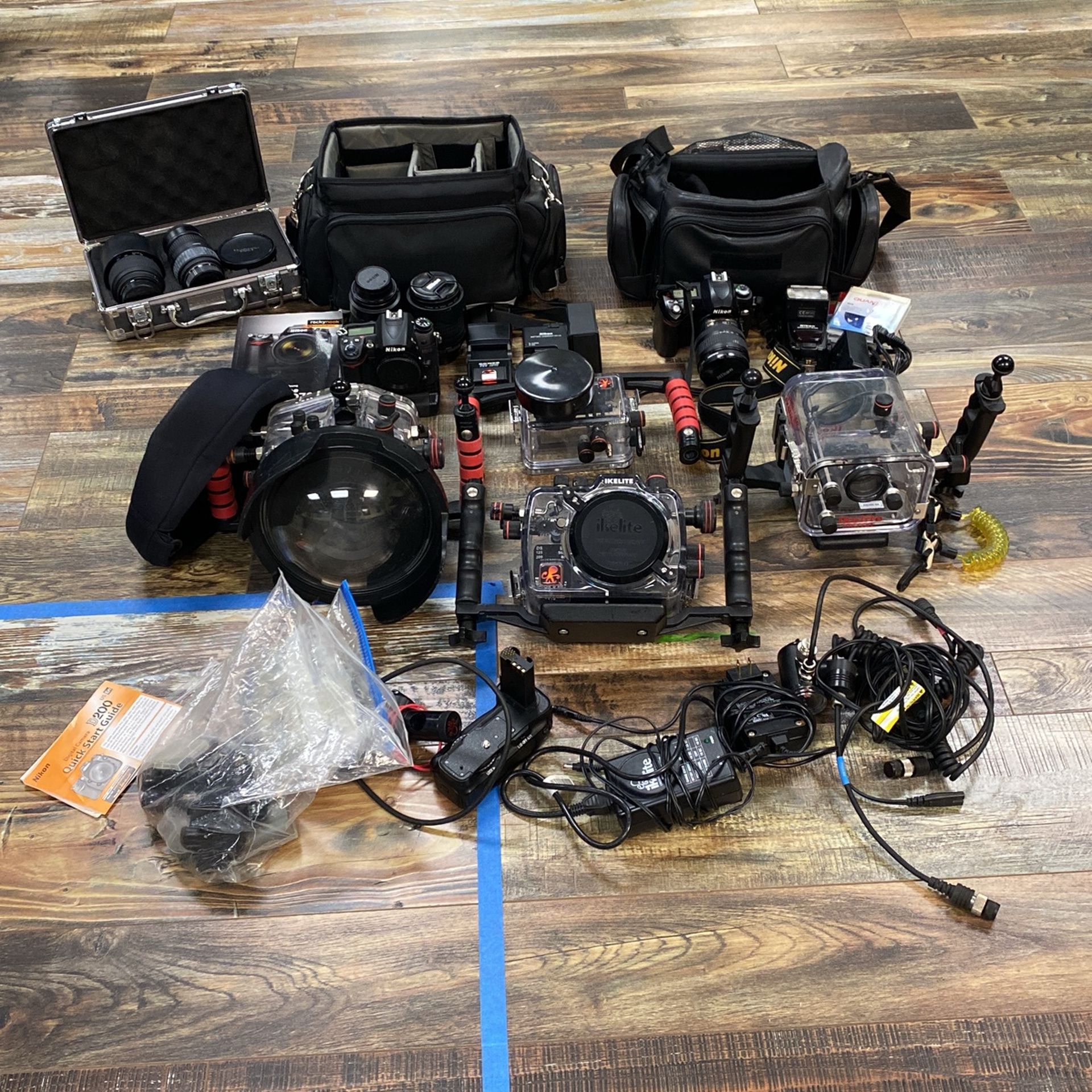 Underwater Cameras And Housing