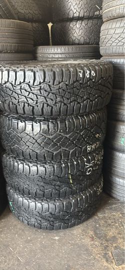 275/55/20 Good Year Wrangler Tires