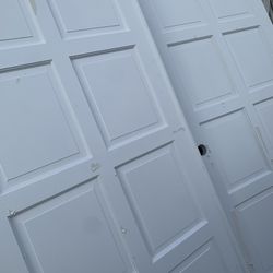 Double Doors (Interior 36”x79.75” Each Door)