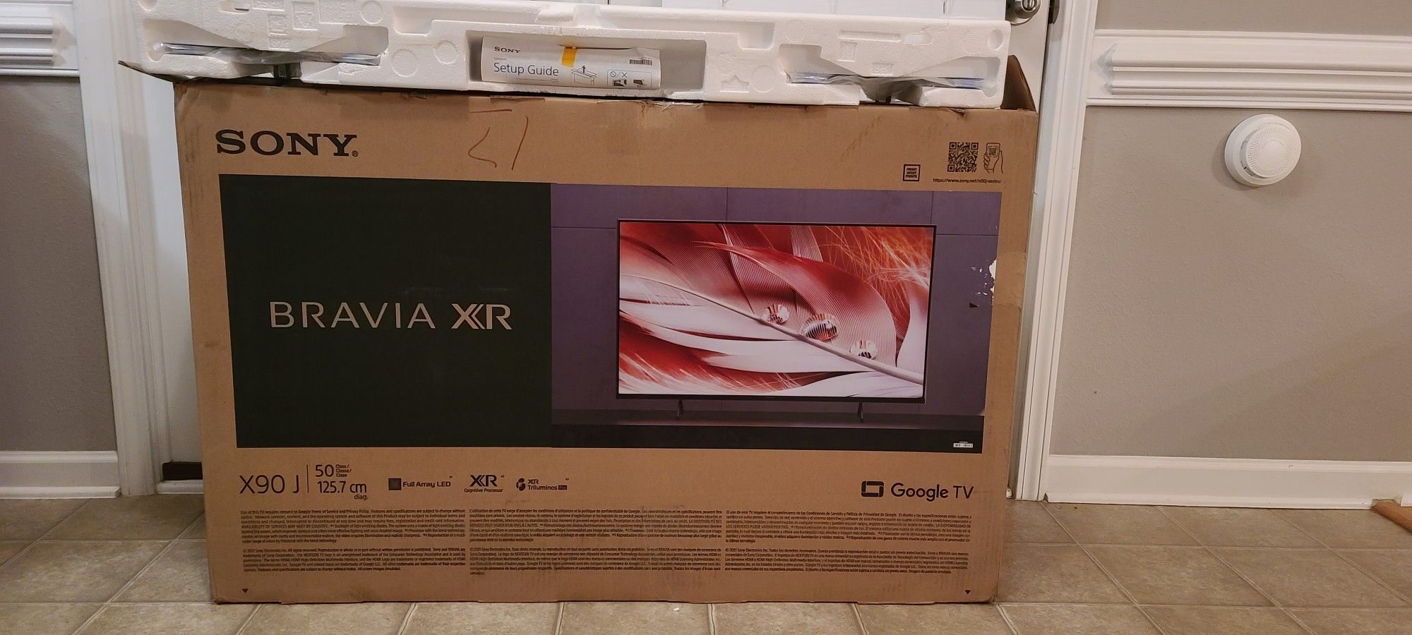 SONY BRAVIA X90J 50" TV