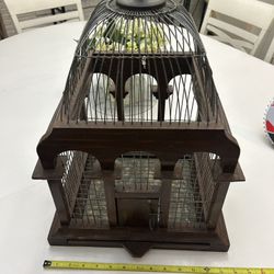 Vintage Bird Cage 