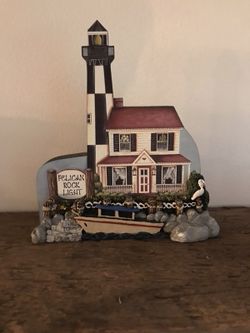 Brandywine Pelican Rock Light Collectible