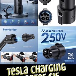 Tesla charging adapter