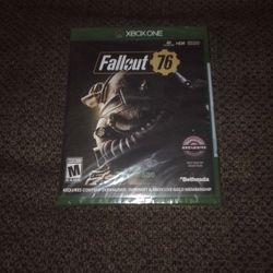 X-BOX ONE Fallout 76 Game New And Unopened 