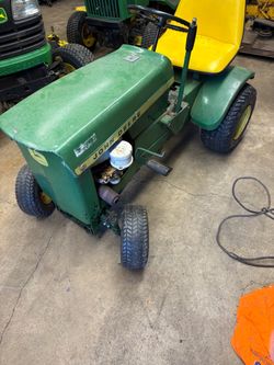 John Deere 60 mower deck and plow