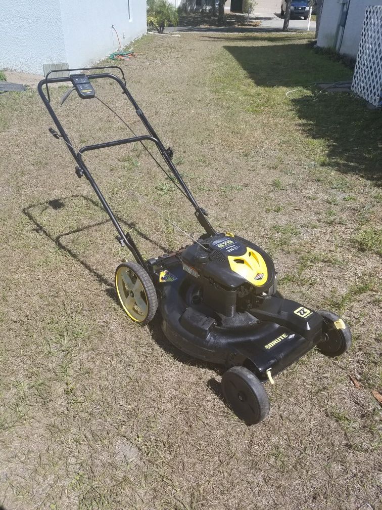 Brute 6.75 lawn mower new arrivals