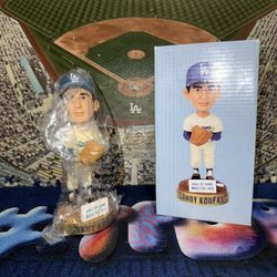 Dodgers Bobbleheads Bobble Heads Sandy Koufax 