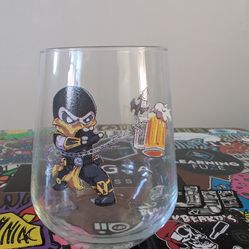 Scorpion Art Craft Beer Tumbler - 14.25oz (Stemless)