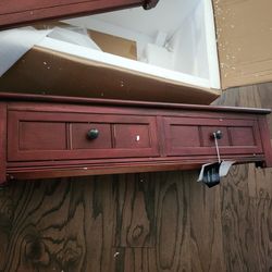 New Wood Console Table $80