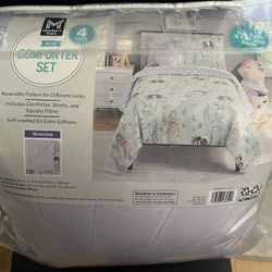 4 Piece Kids Comforter Set
