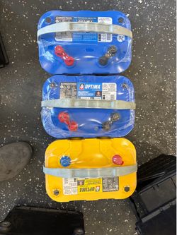Car batteries