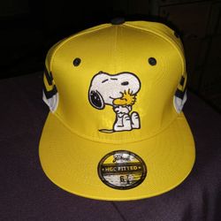 Fitted Snoopy Hat