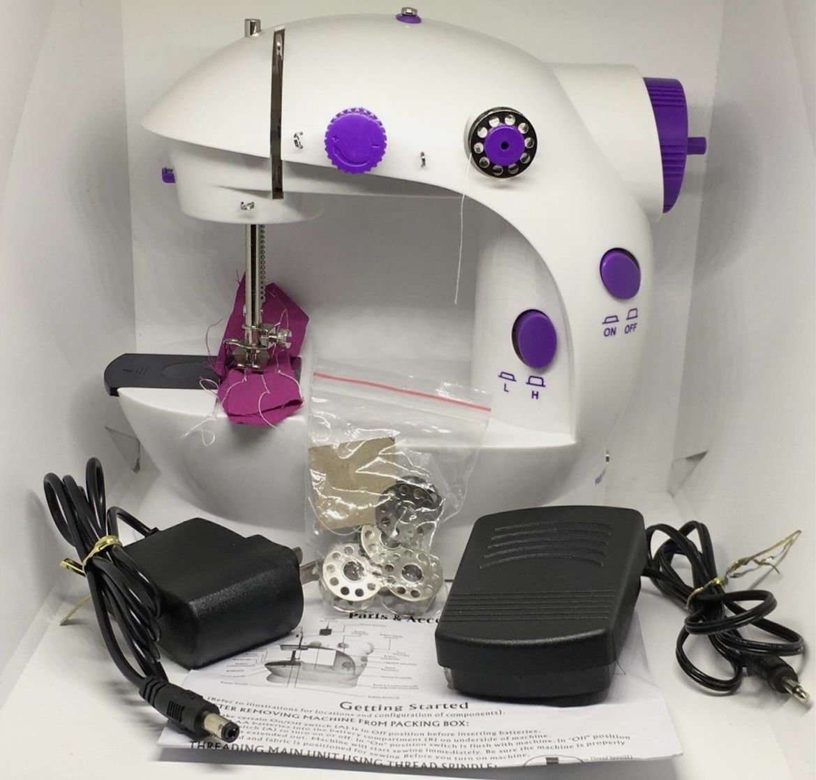 Mini Sewing Machine with Accessories